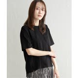 ブラック | コットンUSA半袖ポケットTシャツ | ikka 