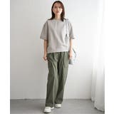 コットンUSAミニ裏毛半袖Tシャツ | ikka  | 詳細画像4 