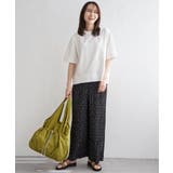 コットンUSAミニ裏毛半袖Tシャツ | ikka  | 詳細画像6 