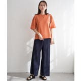 コットンUSAミニ裏毛半袖Tシャツ | ikka  | 詳細画像15 