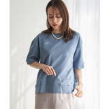 コットンUSAミニ裏毛半袖Tシャツ | ikka  | 詳細画像19 