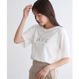 ホワイト | ロゴフォトプリントＴ | ikka 