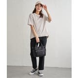 冷感コットン半袖ポケットTシャツ | ikka  | 詳細画像4 