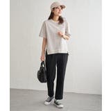 冷感コットン半袖ポケットTシャツ | ikka  | 詳細画像5 