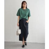 冷感コットン半袖ポケットTシャツ | ikka  | 詳細画像22 