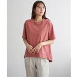 冷感コットン半袖ポケットTシャツ | ikka  | 詳細画像24 