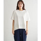 冷感コットン半袖ポケットTシャツ | ikka  | 詳細画像29 