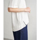 冷感コットン半袖ポケットTシャツ | ikka  | 詳細画像31 