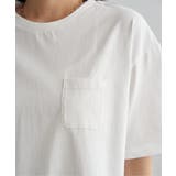冷感コットン半袖ポケットTシャツ | ikka  | 詳細画像34 