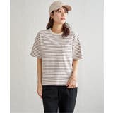 冷感コットン半袖ポケットTシャツ | ikka  | 詳細画像3 