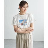 冷感ロゴフォトプリントTシャツ | ikka  | 詳細画像18 