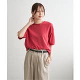 冷感スウェットライク半袖プルオーバー | ikka | 詳細画像8