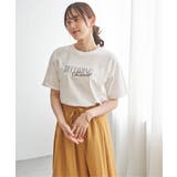 オフホワイト | 【接触冷感】ロゴフォトプリントTシャツ | ikka