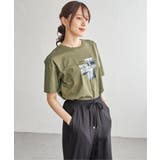 【接触冷感】ロゴフォトプリントTシャツ | ikka | 詳細画像24