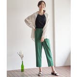 【接触冷感・UVカット】前後レースタンクトップ | ikka | 詳細画像3