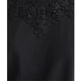 【接触冷感／UVカット】コットンUSA前後レースタンクトップ | ikka  | 詳細画像23 