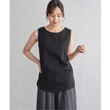 【雑誌InRed6月号掲載】コットンUSA裾ラウンドノースリプルオーバー【接触冷… | ikka  | 詳細画像8 