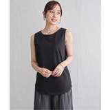 【雑誌InRed6月号掲載】コットンUSA裾ラウンドノースリプルオーバー【接触冷… | ikka  | 詳細画像9 