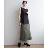 【雑誌InRed6月号掲載】コットンUSA裾ラウンドノースリプルオーバー【接触冷… | ikka  | 詳細画像11 