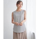 【雑誌InRed6月号掲載】コットンUSA裾ラウンドノースリプルオーバー【接触冷… | ikka  | 詳細画像12 