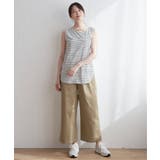 【雑誌InRed6月号掲載】コットンUSA裾ラウンドノースリプルオーバー【接触冷… | ikka  | 詳細画像14 