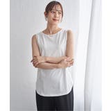 【雑誌InRed6月号掲載】コットンUSA裾ラウンドノースリプルオーバー【接触冷… | ikka  | 詳細画像2 