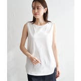 【雑誌InRed6月号掲載】コットンUSA裾ラウンドノースリプルオーバー【接触冷… | ikka  | 詳細画像5 