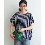 アオケイ | 【接触冷感】冷感ドルマンタックプルオーバー | ikka