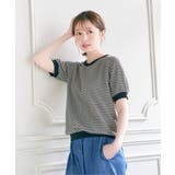 【親子コーデ】ハニカム柄ジャガードカットソー | ikka  | 詳細画像9 
