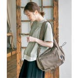 コットンUSA裾レイヤードTシャツ | ikka  | 詳細画像3 