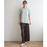 冷感サイド切替ボーダープルオーバー | ikka  | 詳細画像9 