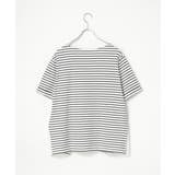 冷感サイド切替ボーダープルオーバー | ikka  | 詳細画像14 