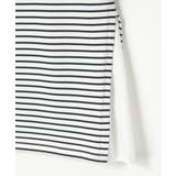 冷感サイド切替ボーダープルオーバー | ikka  | 詳細画像16 