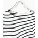 冷感サイド切替ボーダープルオーバー | ikka  | 詳細画像17 