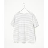 冷感サイド切替ボーダープルオーバー | ikka  | 詳細画像20 