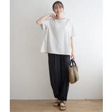 冷感サイド切替ボーダープルオーバー | ikka  | 詳細画像3 