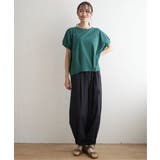 【接触冷感／親子コーデ】冷感ドルマンタックプルオーバー | ikka  | 詳細画像19 