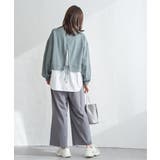 ポンチ切り替えレイヤードプルオーバー | ikka  | 詳細画像7 