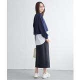 ポンチ切り替えレイヤードプルオーバー | ikka  | 詳細画像10 