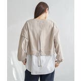 ポンチ切り替えレイヤードプルオーバー | ikka  | 詳細画像12 