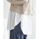 ポンチ切り替えレイヤードプルオーバー | ikka  | 詳細画像16 