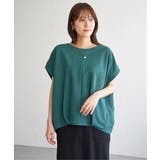 グリーンケイ | 冷感鹿の子センターシームタックプルオーバー | ikka