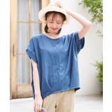 冷感鹿の子センターシームタックプルオーバー | ikka | 詳細画像2