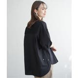 異素材切り替えサイドリボンプルオーバー | ikka  | 詳細画像9 