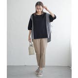 異素材切り替えサイドリボンプルオーバー | ikka  | 詳細画像16 