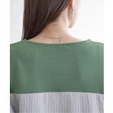 異素材切り替えサイドリボンプルオーバー | ikka  | 詳細画像25 