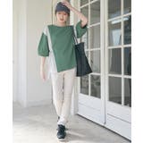 異素材切り替えサイドリボンプルオーバー | ikka  | 詳細画像4 