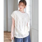 【お得だ値】レースジャガード切り替えプルオーバー | ikka  | 詳細画像2 