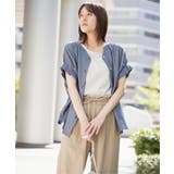 シアサッカー2WAY袖タックプルオーバー | ikka  | 詳細画像11 