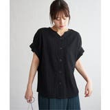 シアサッカー2WAY袖タックプルオーバー | ikka  | 詳細画像20 